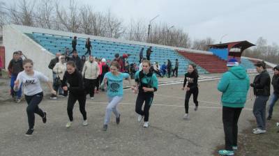 Районные соревнования по лёгкой атлетике.